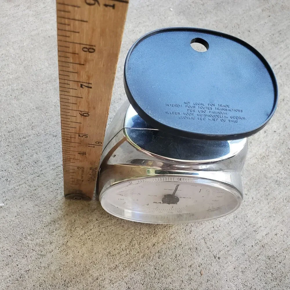 SALTER MECHANICAL SCALE TO 6.5' - RECIPE WEIGHTS OR MEASURE YOUR SERVING SIZES